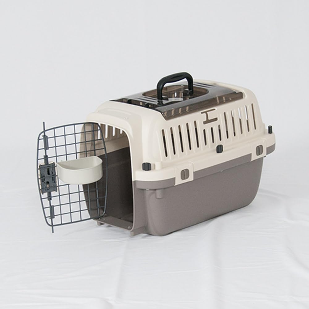 Kleine Tragetasche Petit Ruban mit Doppeltür PM50 für Kleine, Mittlere und Kleine bis M Tiefe 51 x Breite x Höhe Katzen, Hunde, Hunde, Tiere. Mit dem Sicherheitsgurt gesichert.