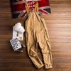 Retro Casual Jumpsuit for menn Løs overall med flere lommer. Kjeledress for menn