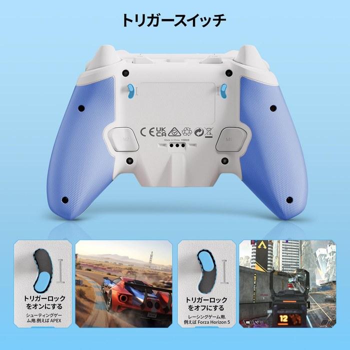 BIGBIG WON Rainbow 2 SE Wireless Controller — Motion Control, Hall Effect Trigger, 12-bit ADC, 3 Joysticks, 4/8-Way D-pad — for PC, Switch,