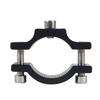 Handlebar Cycling Clip Clamp Bike Flashlight Torch Mount Dual M5 M6 Mounting Screw LED Head Front Light Holder Clip CNC Optional