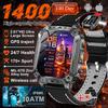 New 1400mAh Battery Smart Watch GPS Path Bluetooth Call 10ATM Waterproof Swim Sport Run Hiking Outdoors Military Smartwatch