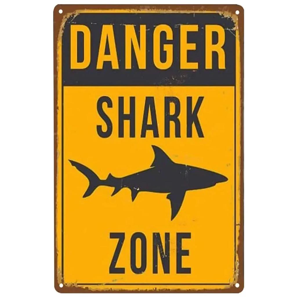 Vintage Danger Warning Metal Tin Signs  Dont Enter Wall Posters Plaque  Iron Painting Decoration for Garage Garden Cafe Club Bar