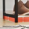 Space Saving Simple Shoe Rack Easy Installation Removable Shoe Shelf 4/5 Tiers Shoe Cabinet Dorm Accessories