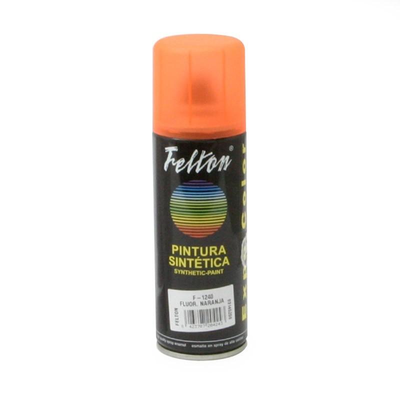 FELTON - SPRAY PINTURA NARANJA FLUOR 200ml