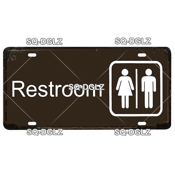 [SQ-DGLZ] Warning WiFi Camera License Plate Tin Sign Store Bar Wall Decoration Metal Sign Home Decor Painting Plaques Art Poster