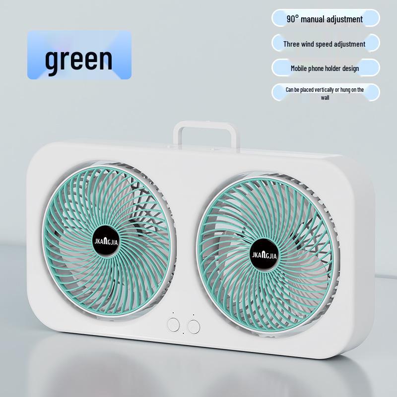 New USB Rechargeable Folding Fan: Long Battery Life, Retractable Design for Indoor/Outdoor Use