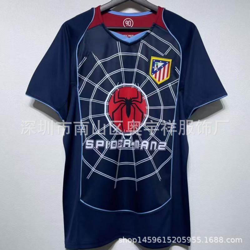 Atltico Madrid 2004-2005 Retro Football Jersey Fernando Torres 9 Home/Away Version Men