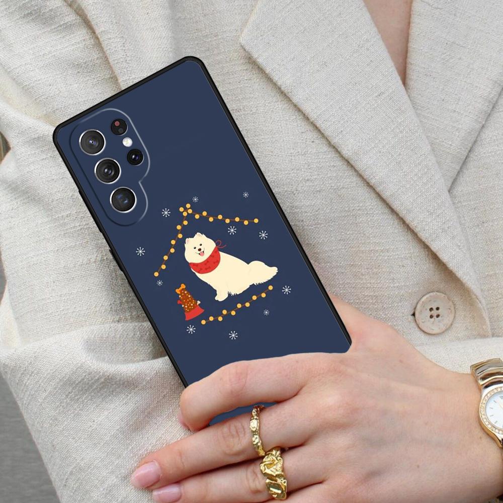 Samojeden Welpen Handyhülle für Samsung Galaxy S26 Ultra S25 S24 S23 S22 S21 S20 Note10 Hülle