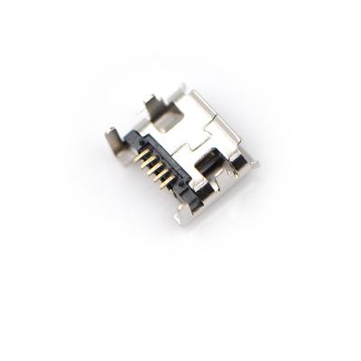 10ks Micro USB Type B Samice 5pin DIP Socket Jack konektor Port nabíjení