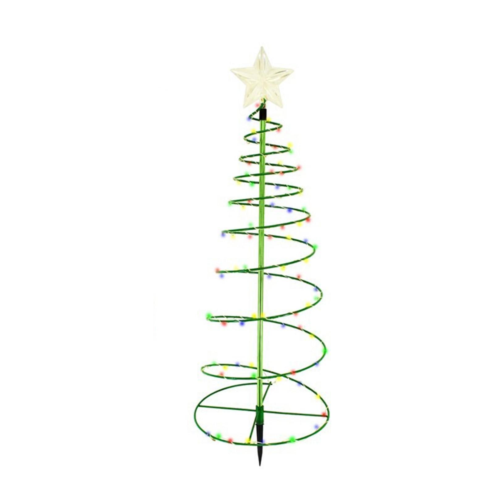 

Christmas Decoration Solar LED Christmas Tree Holiday Decoration Scene зелёный