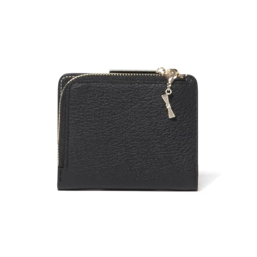 Jill Stuart Misty Long Wallet, Women's, Ribbon Motif, Feminine, JSLW4CS2, Black