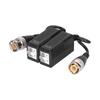 2 Stück Twisted-Pair-Sender 1080P Störfest Geringer Verlust Einzelne Passive BNC-Anschlüsse für AHD HDCVI HDTVI-Signal