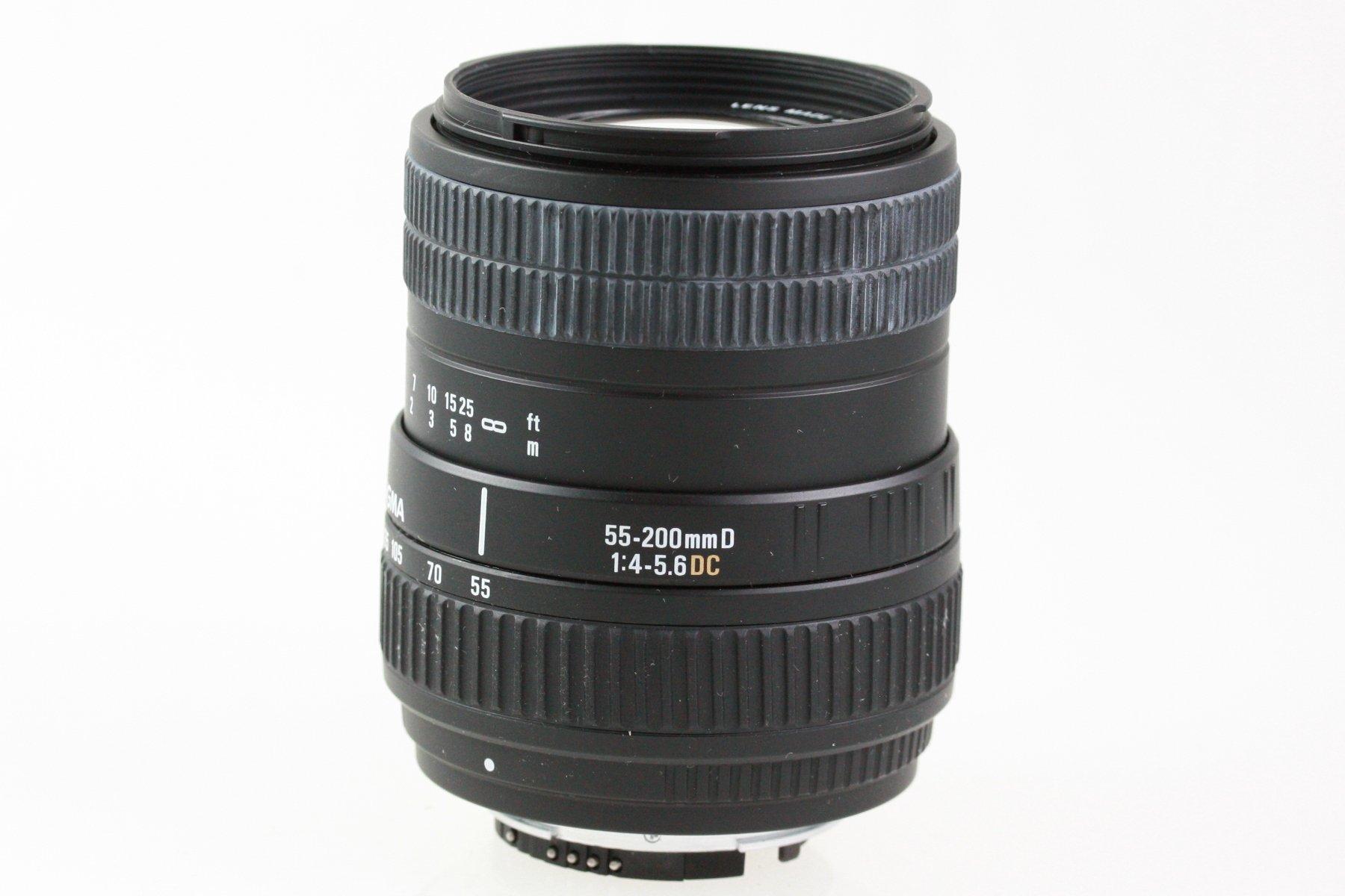 

Sigma DC для Nikon недоступен на 55-200mm F4-5.6 Только для цифровых камер (АФ D40/x, D60, D5000, D3000)