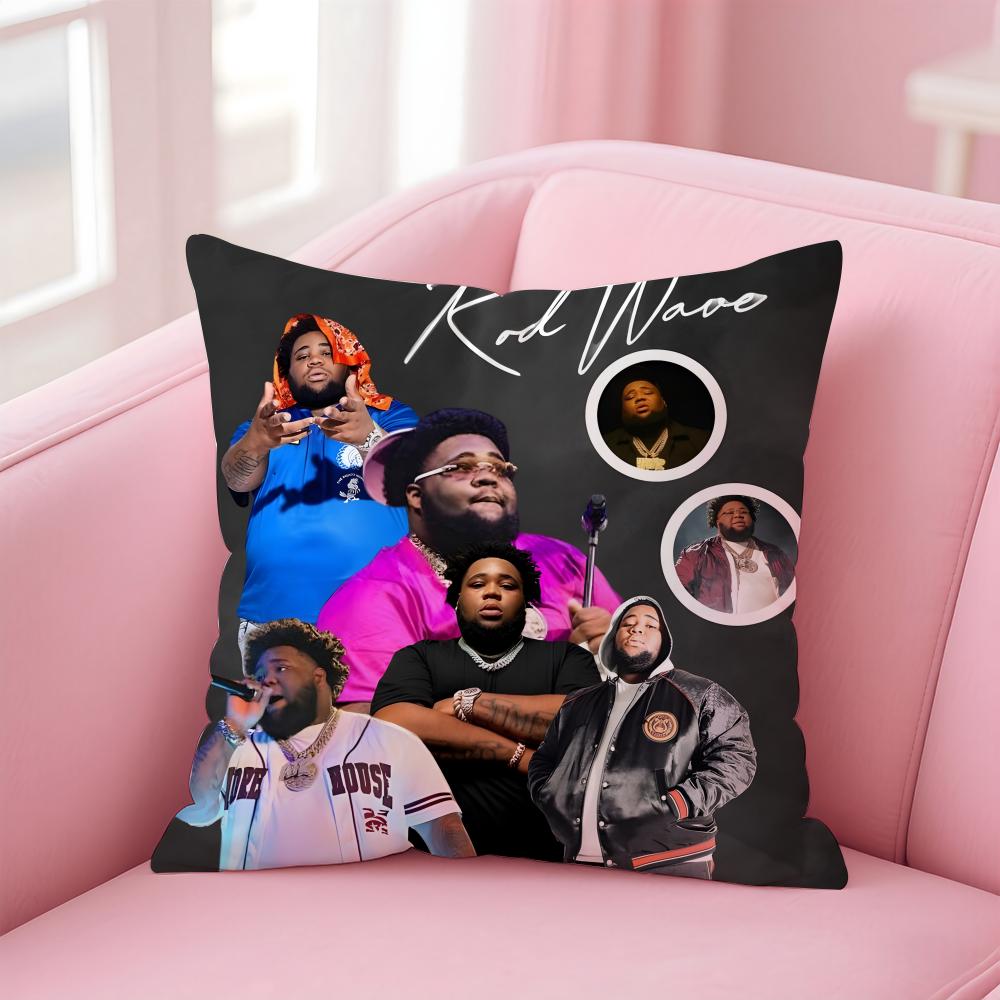 RAP Rod W-Wave Cushion Cover Comfortable Reversible Pillow Cover Ideal for Car Sofa Bedroom & Beyond