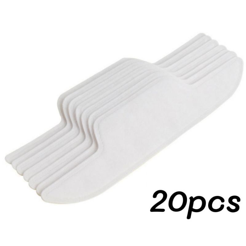 10-30 pièces Chapeaux Coussinets Absorbants la Transpiration Colliers de Vêtements Autocollants Bandes Adhésives Évacuant l'Humidité pour Casquettes Chaussures