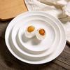 White Ceramic Dinner Plate