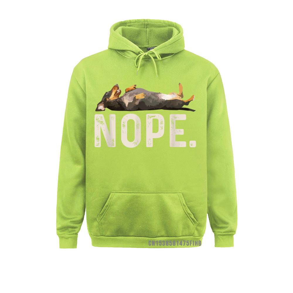 Nu Lazy Dachshund Iubitorul de câini cadou Hanorac unisex Hanorace stil 3D cu mânecă lungă Nou venit îmbrăcăminte sportivă în aer liber