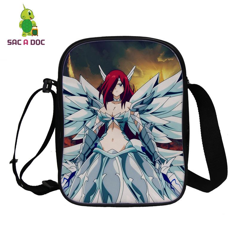 Anime Goblin Tail Peripheral 3D Full Color Printed Shoulder Bag Teen Student Crossbody Bag