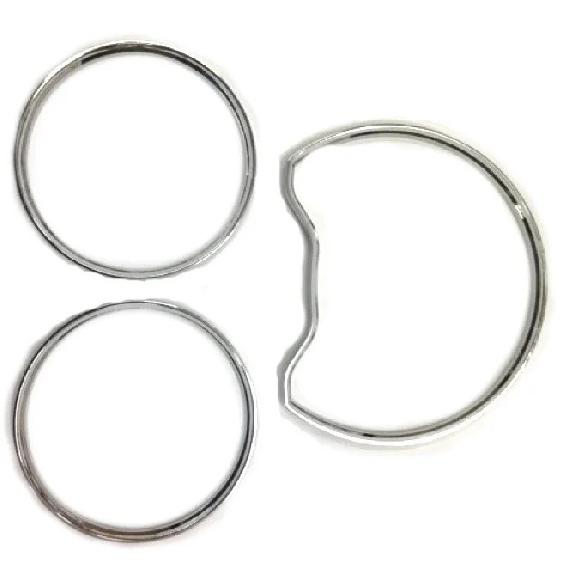 Chrome Styling Dashboard Gauge Ring Set for Mercedes Benz W210 95-99 / W202 95 - 99