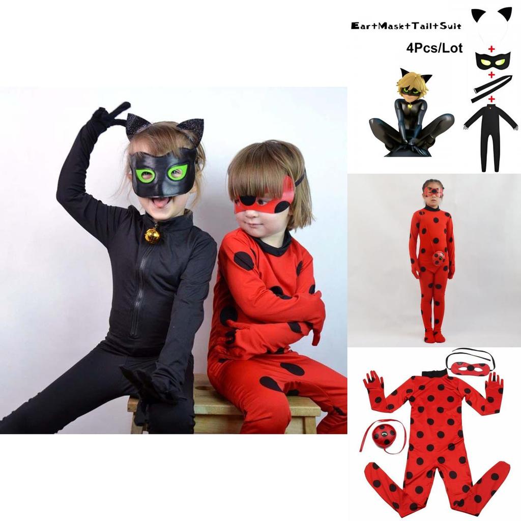 Keep The Baddies At Bay With This Fun And Comfortable Miraculous Ladybug Costume Perfect For Kids And Adults!