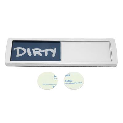 Spülmaschinenmagnet „Clean Dirty Sign“, leicht zu lesen, Folie, tragbar, Dirty Clean, Spülmaschinenmagnet für