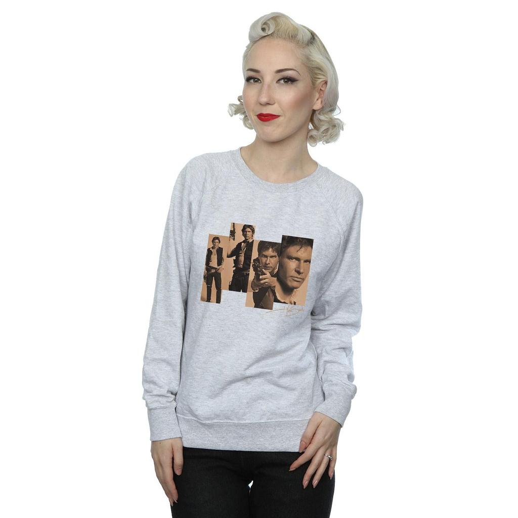 Star Wars Womens/Ladies Han Solo Photoshoot Sweatshirt