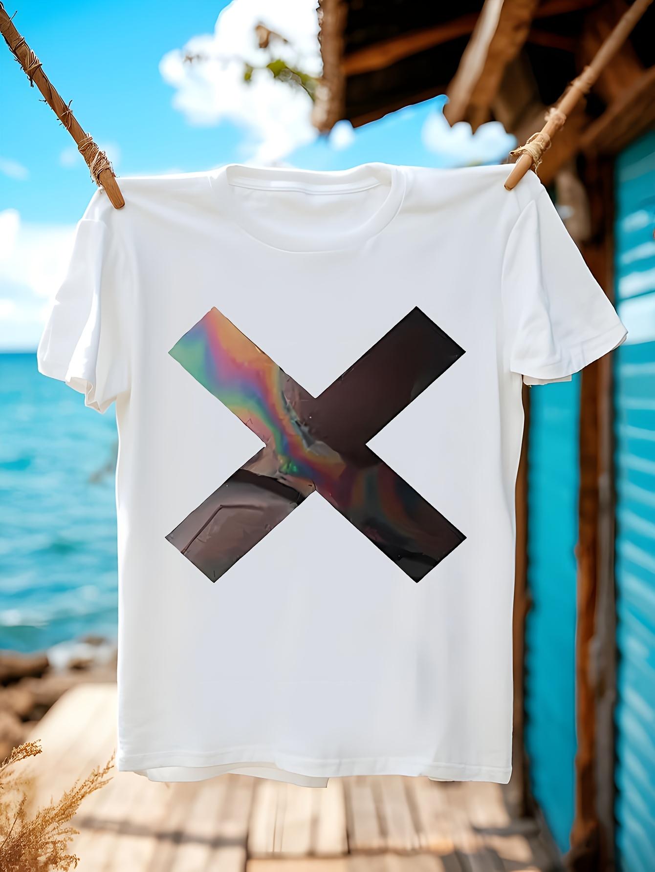 The XX Band Logo Tshirt - Black Casual Crew Neck Tee with... XXXL
