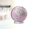 TROIKA Wildlife World Animal Distribution 25cm World English Decorative Rose White Globe, Diameter, Children's Map, Text, Tabletop, Compact, Object,