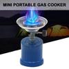 Portable Outdoor Gas Tank Coffee Stove Adjustable Propane Burner Gas Hiking Picnic For Fishing Y2A9