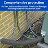 Air Conditioning Pipe Protector Thermal Reflective Aluminum Layer and Tear Resistant Universal Fit for Various Systems
