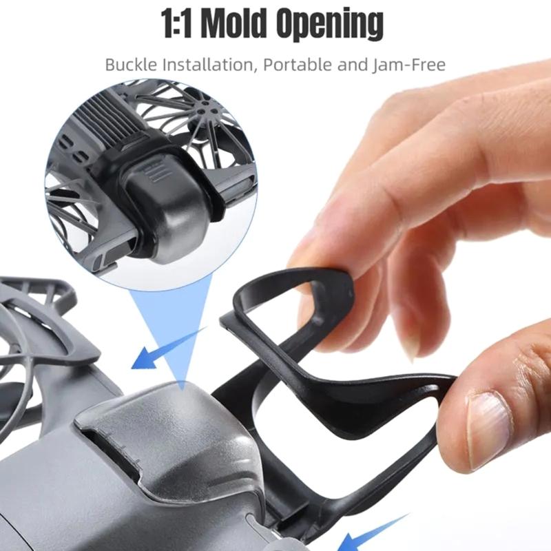 Quick Release Gimbals Bumper For Drones Lightweight Anti Impact Design Preventing Camera Damage