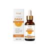 Sérum Facial de Vitamina C - Removedor de Manchas Escuras Sérum Facial de Vitamina C com Ácido Hialurônico e Vitamina E - Tratamento Facial Antienvelhecimento para Manchas Escuras, Danos Solares