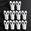 10Pcs Plastic Clothes Clips Non-Slip Clothespins Sturdy Laundry Pins for Hanging Socks Towels Clothes Hanger Clips