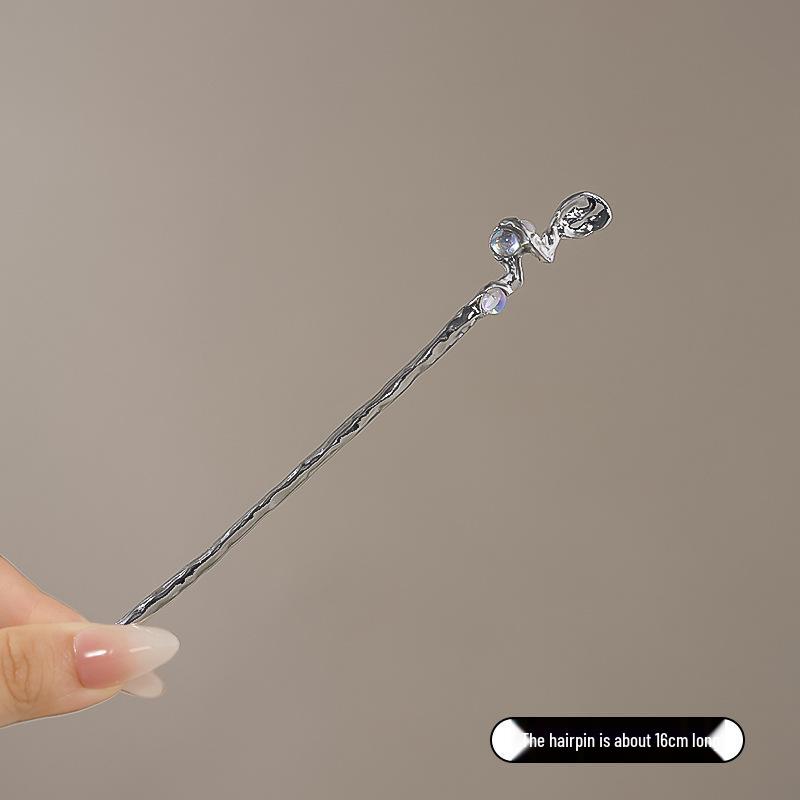 Vintage Chinese Style Hairpin for Updos - Elegant Retro Hair Stick with Tassel for Qipao
