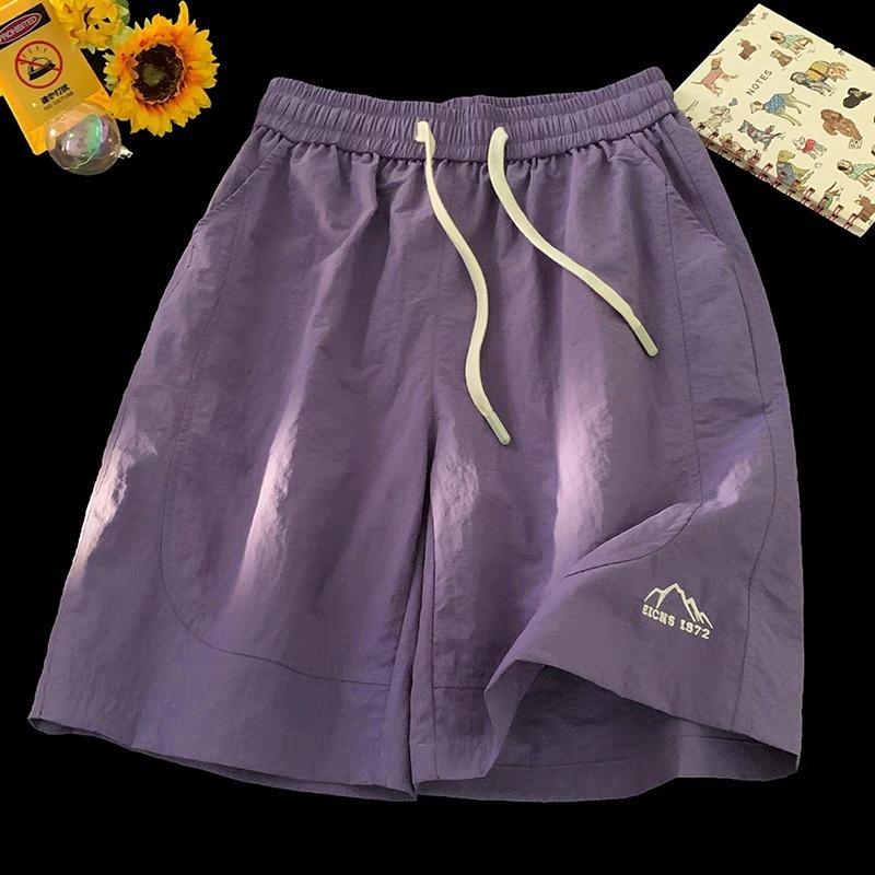Trendy brand quick-drying thin shorts women s summer new student loose and versatile casual sports five-point pants M