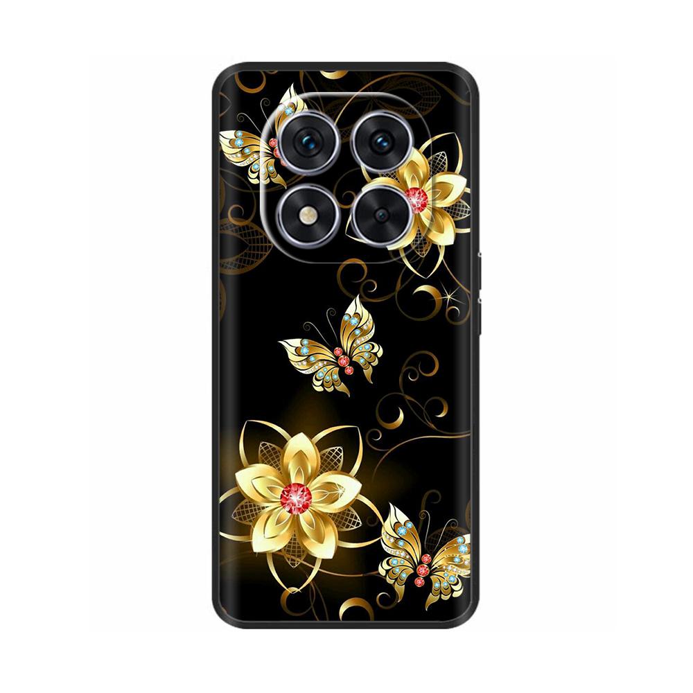 For POCO X7 Phone Case For Xiaomi Poco X7 Pocox7 5G 24095PCADG Shockproof Protective Shell Back Cases Ultra Black Silicone Cover