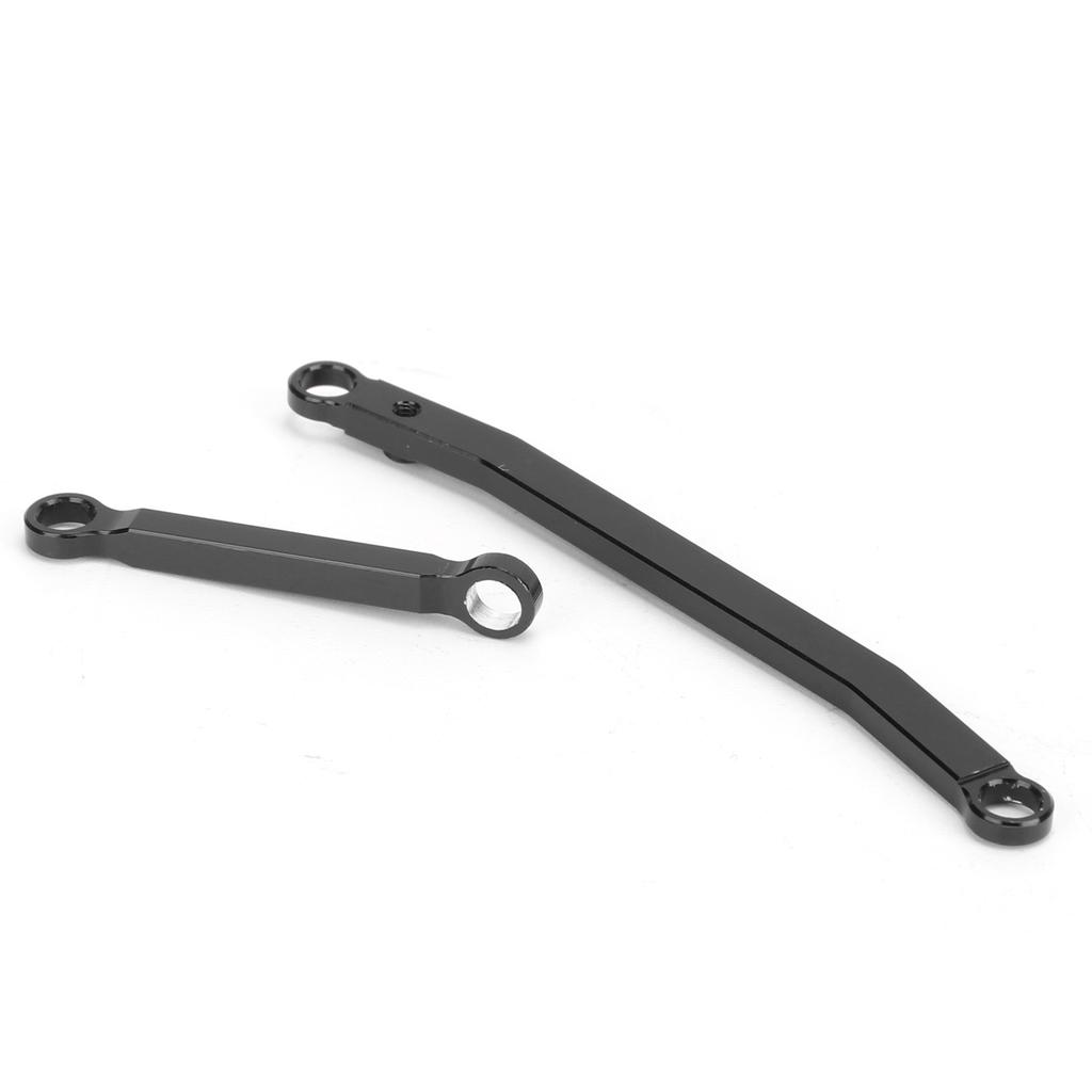 Aluminum Alloy Steering Linkage Tie Rod for 1 24 Axial SCX24 90081 RC Crawler Car PartsBlack