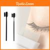 Cosmetic Brush Double Sided Steel Eyebrow Comb For Makeup And Eyelash Care