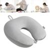 U Shape Pillow Foam Particles Slow Rebound Filler Outdoor Travel Airplane Car Nap Neck Pillow Neck Pillow Home and Garden Pillow