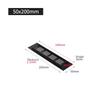 Aluminium Rectangular Cabinet Air Vent Grille 50mm for Ventilation