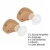 Invisible Mini In Ear Digital Hearing Deaf Aid Sound Voice Amplifier Enhancer