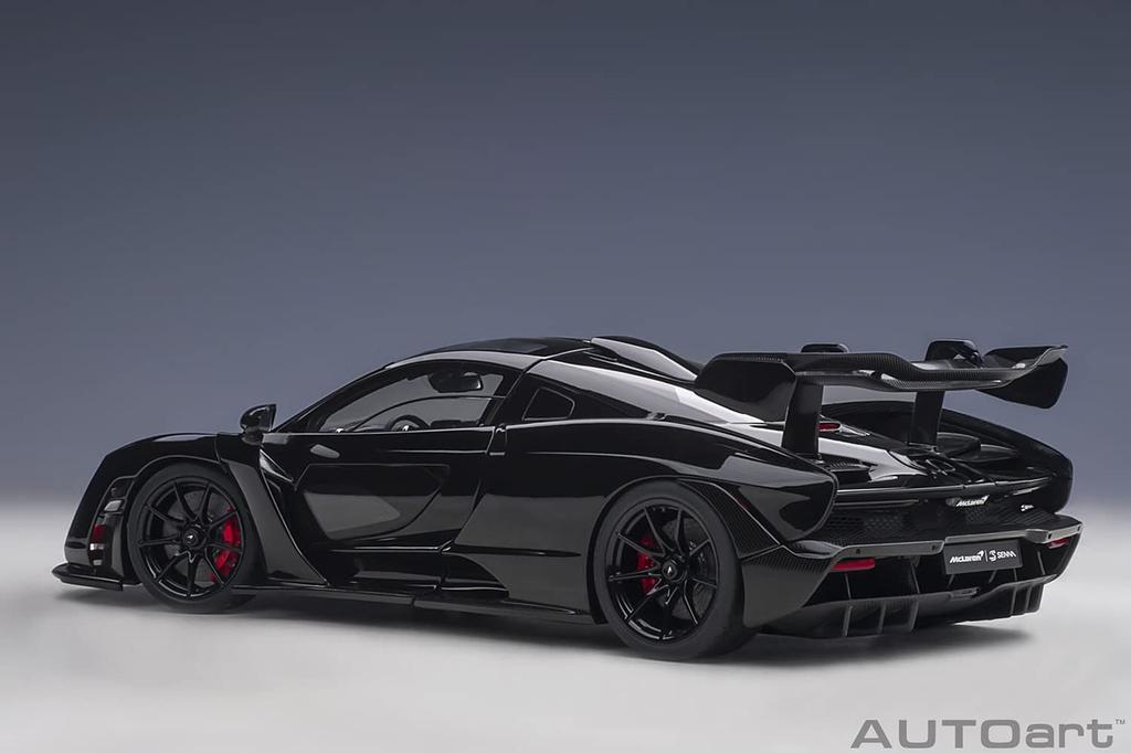 AUTOart McLaren Senna Black Finished Product 76076 1/18