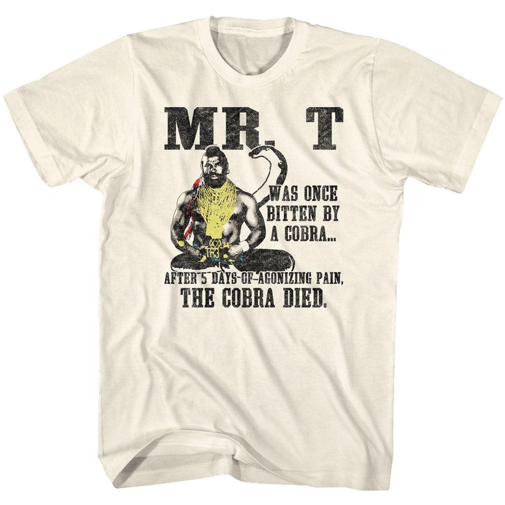 Mr. T Cobra Died Natural Icon Shirt XXXXL