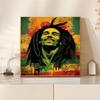 Bob Marley One Love Reggae Music Vibes 5D Diamond Painting Round Diamond Rhinestones Mosaic Diamond Embroidery Wall Paintings Rhinestones Gift Framele