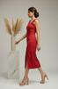 Red Muse Slit Dress