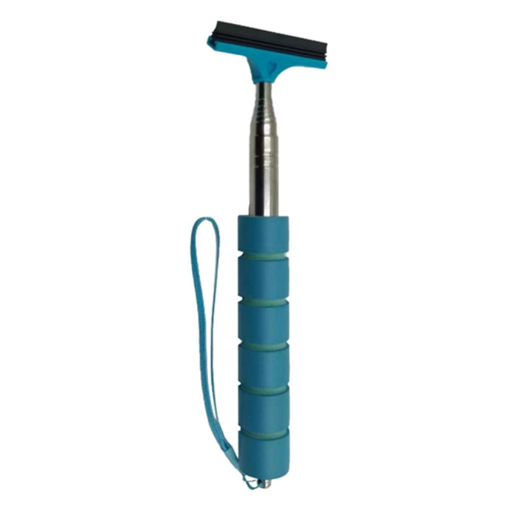 Mini skrapa för bilspegel sidospegel skrapa backspegel torkare med teleskophandtag bärbart rengöringsverktyg för bil