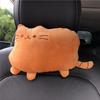 1PCS Creative Cartoon Cute Cat Auto Car Seat Head Neck Rest Cushion Headrest Pillow Plush Pad Car Safety Pillow Car Accessories