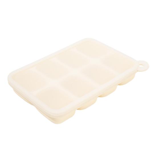 Silicone Ice Cube Tray with Lid 8 Cavities Easy Release Summer Refrigerator Cocktail Whiskey Ice Maker Press Mold Kitchen Supplies