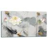 GLASS CUTTING BOARD 52x30 FLOWERS