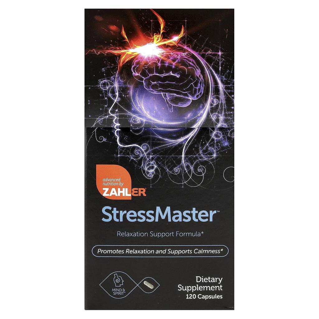 Stressmaster, Tension Relief Formula, 120 Capsules
